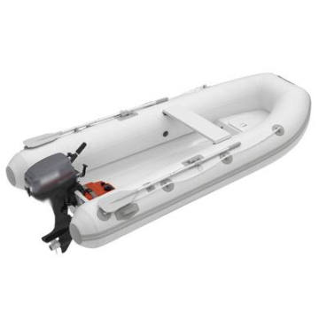 Bote inflable de costilla pequeña 3m Barco de pesca Firberglass